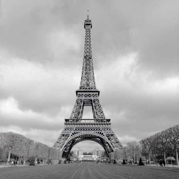 Easy Art Prints Alan Blaustein's 'Tour Eiffel #16' Premium Canvas Art - 36 x 36 - Classic Black Frame