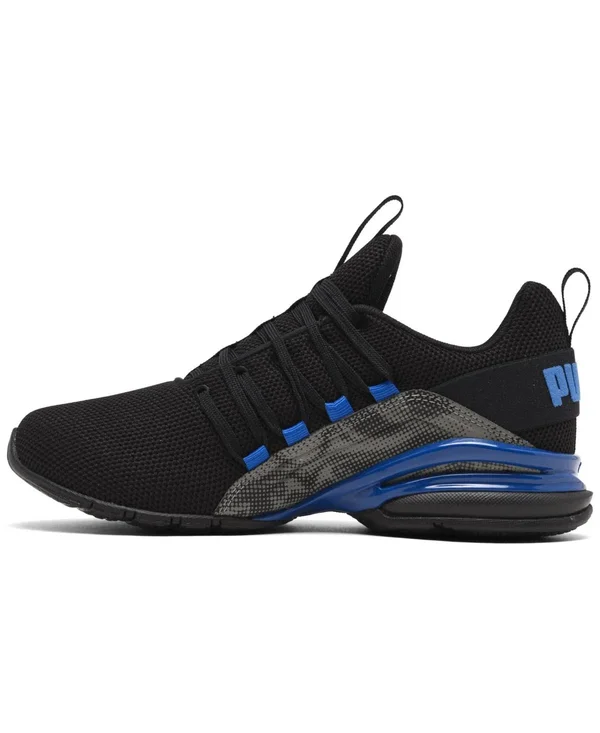 Puma Axelion Cyclone Jr - Boys 6.5 Youth Black Running Medium