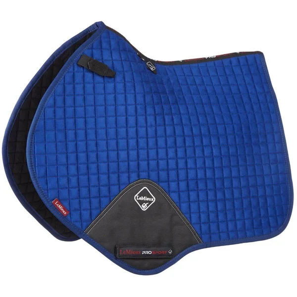 LeMieux Prosport Suede Close Contact Square Saddlecloth - Dijon