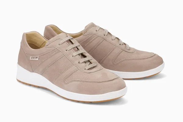 Mephisto Rebeca Perf Light Taupe Bucksoft - 08