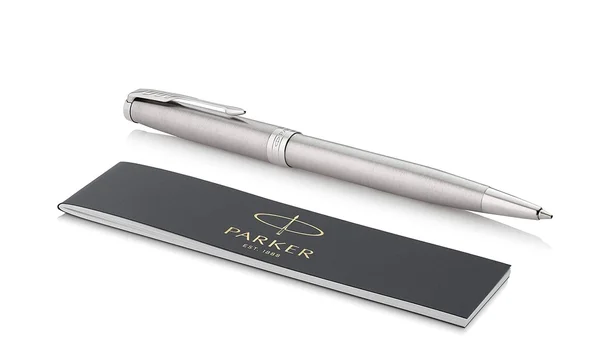 Parker Sonnet Ballpoint Pen - Stainless Steel Chrome Trim