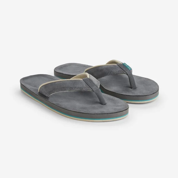 Hari Mari Men's Pier Flip-Flop Sandals Gray Size - 11