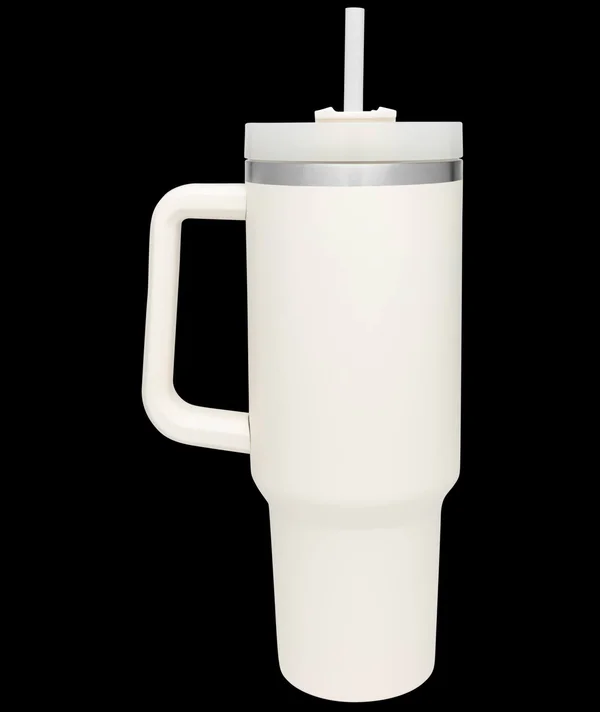 Adventure Quencher Travel Tumbler - 40 oz, Stanley Cream
