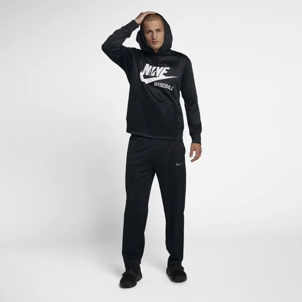 Nike Baseball Men's Pullover Hoodie Size 2XL (Black)