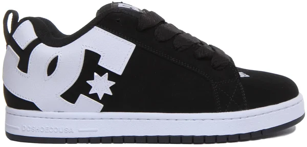 DC Court Graffik Mens Shoes - Black