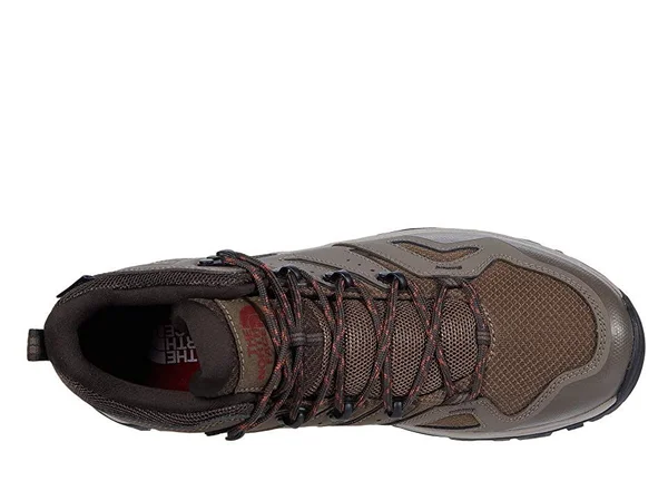 The North Face Hedgehog Fastpack II Mid Waterproof Hiking Boot - Men's Bipartisan Brown/Coffee Brown - 10.5