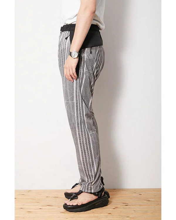 Printed Insect Shield Pants Beigeblack, M