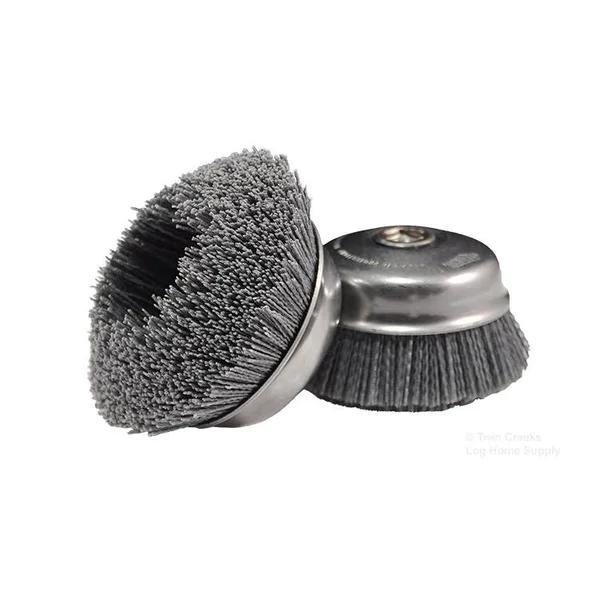Osborn 32125SP Abrasive Cup Brush - Silicon Carbide, 6000 Maximum RPM, 4x22