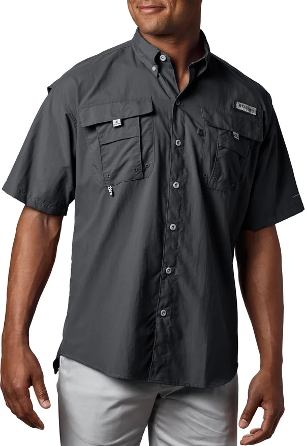 Columbia Bahama II L/S Shirt XLT - Black