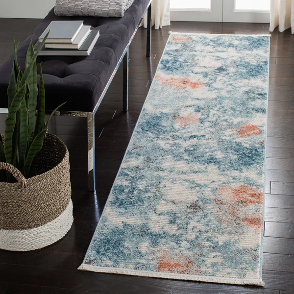 Safavieh Shivan SHV743M Area Rug Blue, Ivory