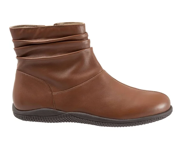 SoftWalk Hanover - Women's Comfort Boot Cognac - 7 Narrow