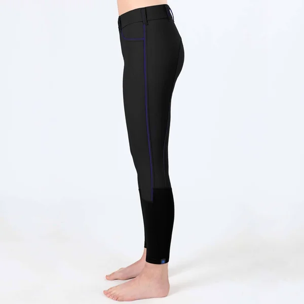 Irideon Hampshire Knee Patch Breech - Black