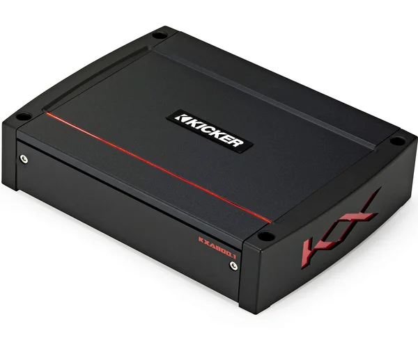 Kicker - KX Series 800W Class D Mono Amplifier with Variable