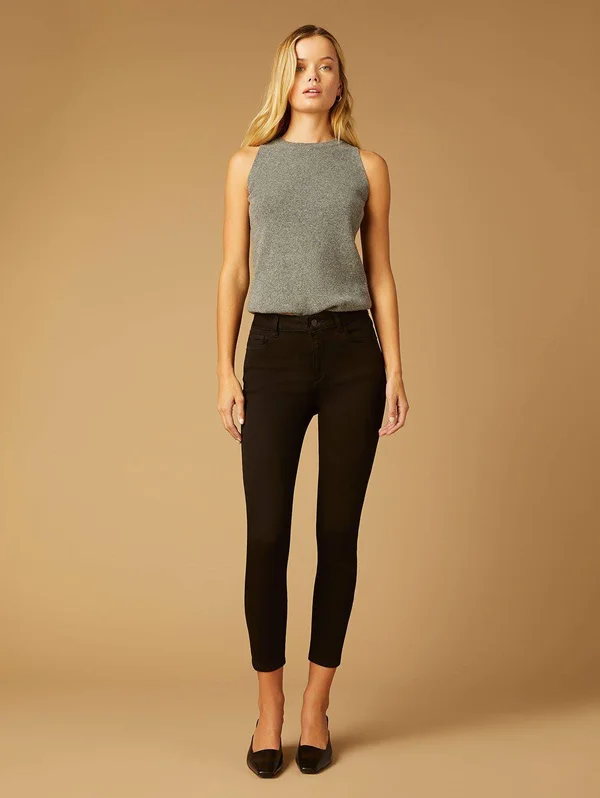 Dl1961 Florence Mid Rise Instasculpt Skinny - Hail