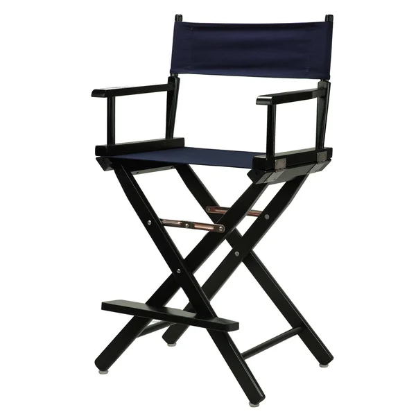 Casual Home 24x22 Director&s Chair Black Frame - Orange Canvas
