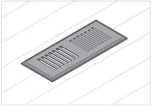 Moldings Online 3667110504 Armstrong Blackened Brown Collection: Prime Harvest Red Oak Surface Mount Vent - Length: 10x22