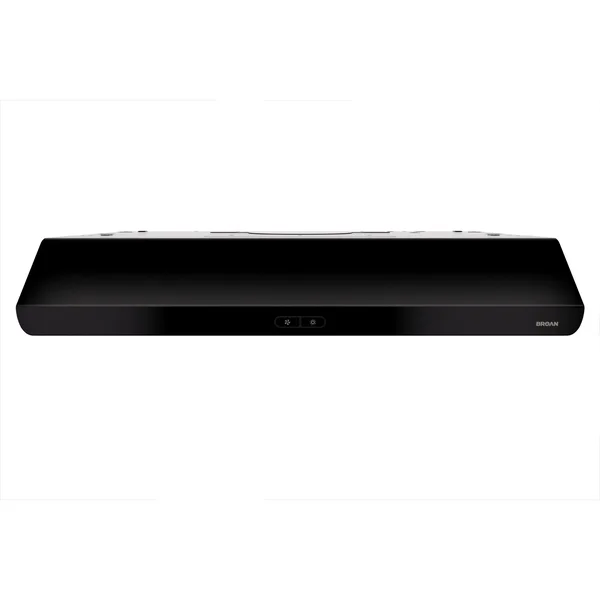 Broan BKDB130BL Sahale Black Range Hood, 30-Inch