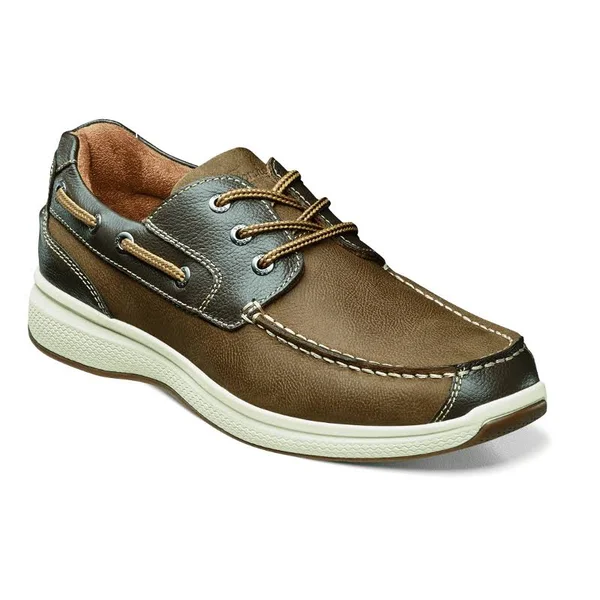Florsheim Great Lakes Moc Toe Oxford 10 Men's Stone