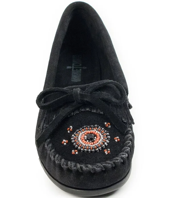 Minnetonka Me to We Moccasin - Women's - Black