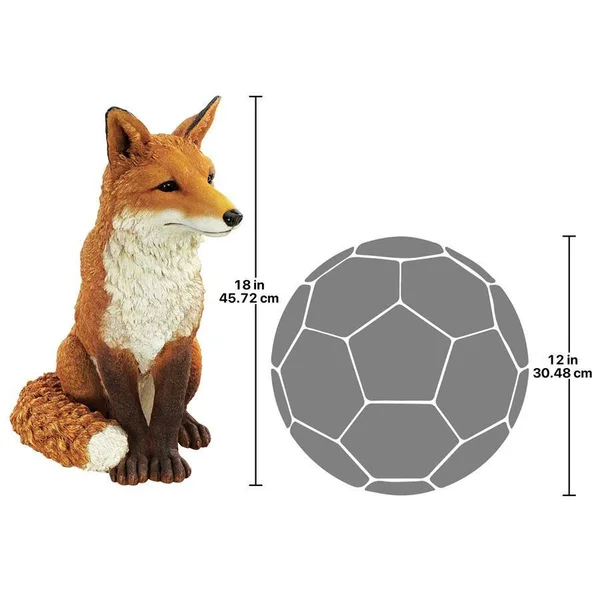 Design Toscano Simon The Fox Garden Statue