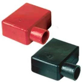 Quick Cable 5728-025R Left Elbow Terminal Protectors - Red, 25 Pcs