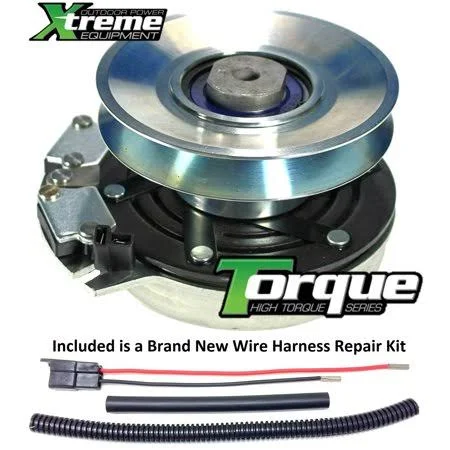 PTO Clutch for John Deere Electric AM134397 - w/ Wire Harness Repair Kit