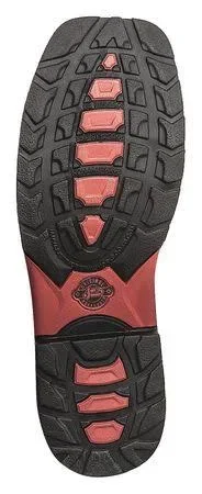 Justin Hybred Red Work Boots - Composition Toe
