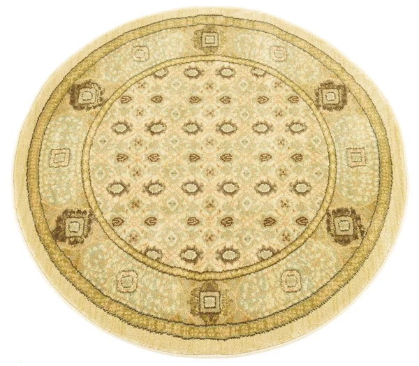 Unique Loom Palace Cream 3 ft Round Area Rug