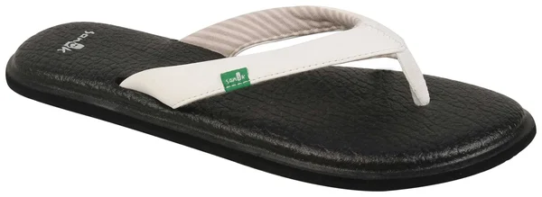 Sanuk Women's Yoga Chakra Flip Flop 9, White
