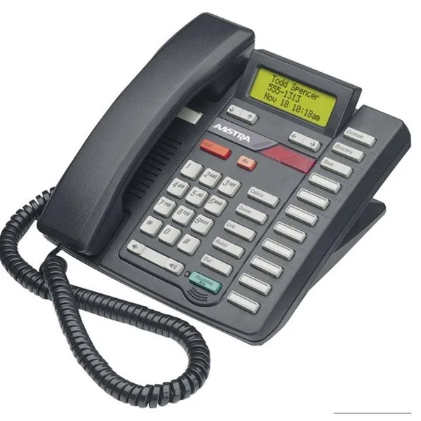 Aastra 9316CW Standard Analog Phone - Black
