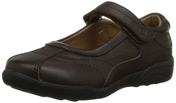 Stride Rite Claire Big Girl's Brown Uniform Flats - Size: 9.5