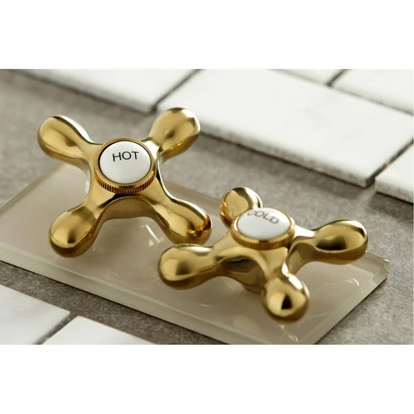 Kingston Brass Ks1258ax 8-Inch Center Wall Mount Bathroom Faucet - Brushed Nickel