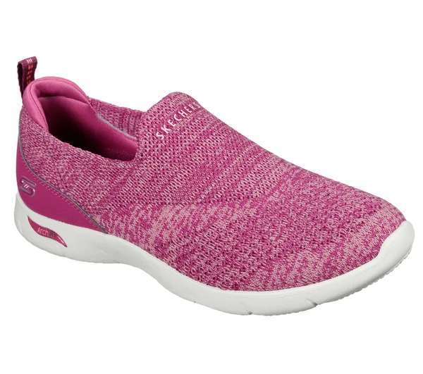 Skechers Women's Arch Fit Refine Don&t Go Slip-On - Raspberry