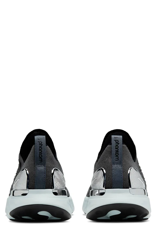 Nike Men's React Phantom Run Flyknit 2 Running Shoes CJ0277 - 10.5, Grey