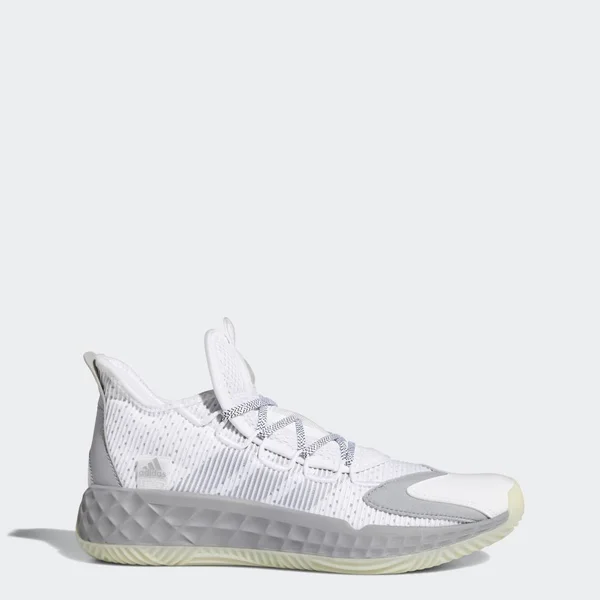 Adidas Pro Boost Low Shoes - Unisex - Cloud White - Chalk White - M 20, W 21