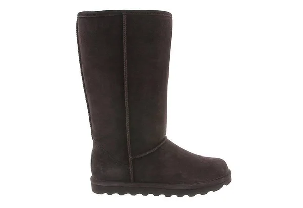 Bearpaw Women's Chocolate Elle Tall Wide Boots - Size 6, Brown