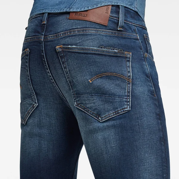 G-Star Raw Men 3301 Slim Jeans Dark Blue Size 30-30