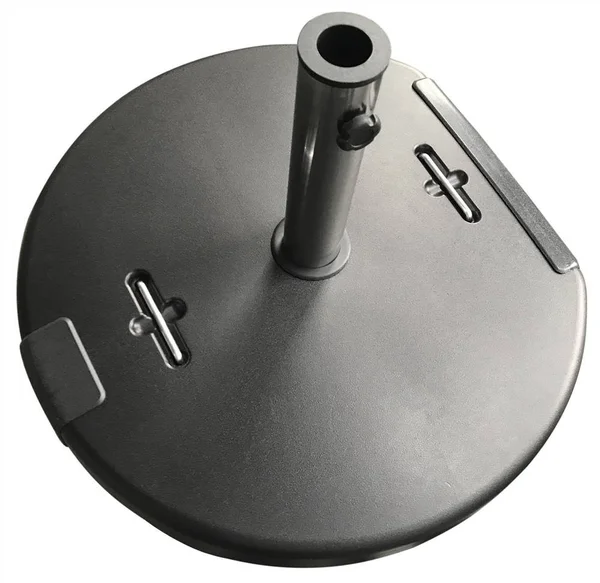 Christopher Knight Home Mota Outdoor Umbrella Base with Stainless Steel Collar by - Black