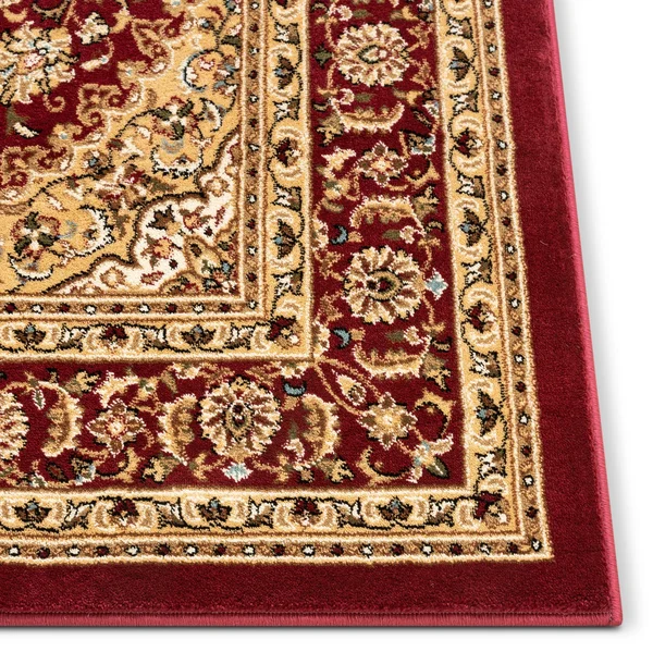 Well Woven Red 6& 7x22 x 9& 3x22 Aviva Rug Timeless Traditional Rectangle - 3713640-67093