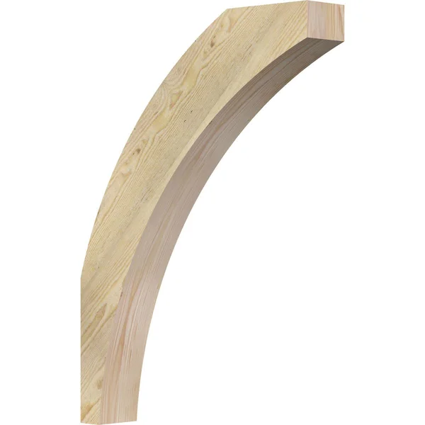 Ekena Millwork 4x22W x 22x22D x 30x22H Thorton Rough Sawn Brace, Douglas Fir