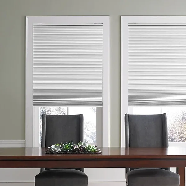 Real Simple Cordless Blackout Cellular 71x22 x 72x22 Shade in Snow
