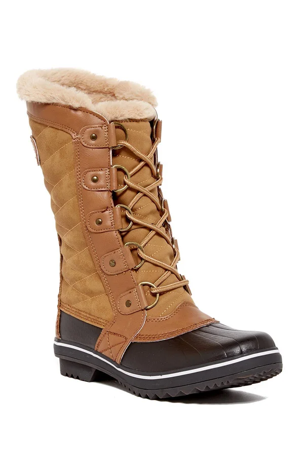 JBU by Jambu Women's Lorna Boots, Tan, 7
