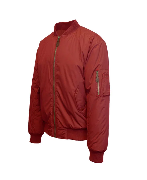 Spire by Galaxy Navy Men's Mid-Weight Aviator Flight Bomber Jacket