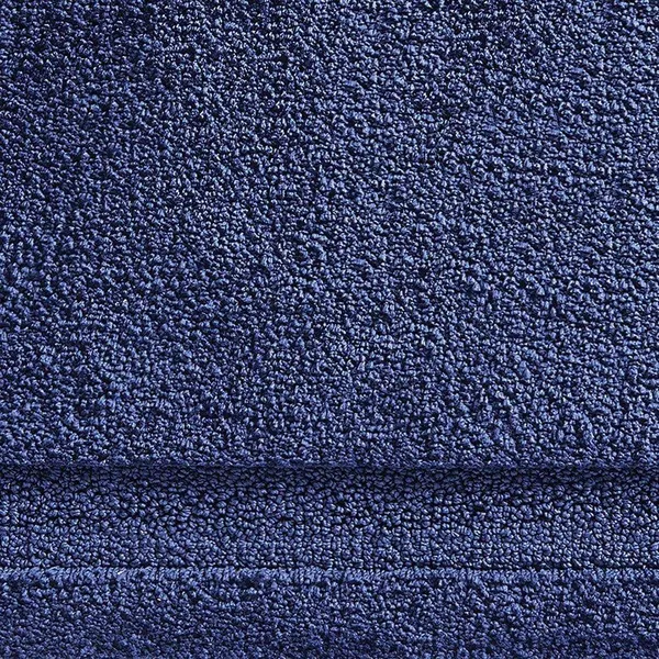 Interdesign Microfiber Spa Bathroom Accent Rug 34a x 21 Inches Navy
