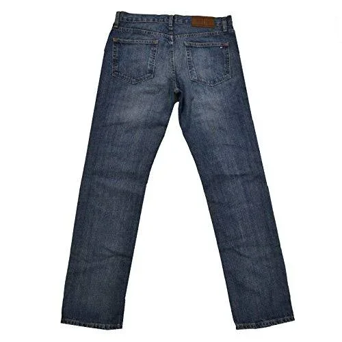 Tommy Hilfiger Mens Vintage Wash Straight Leg Jeans - 927