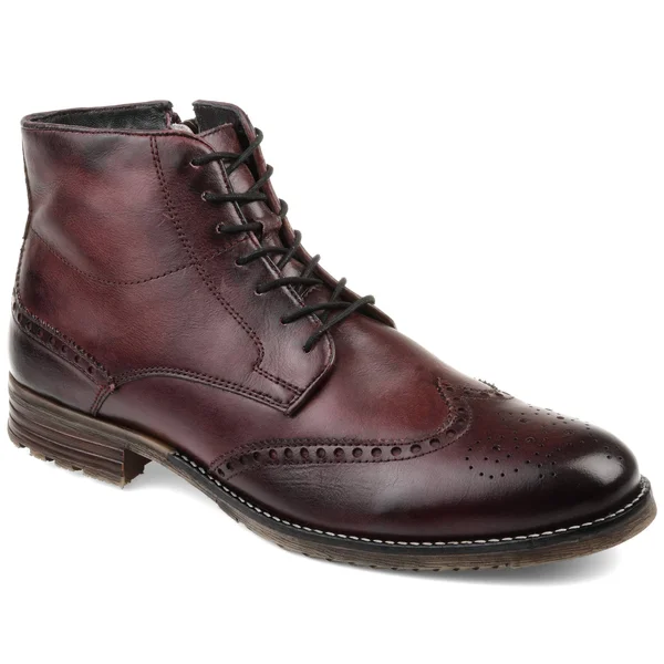 Men's Thomas & Vine RYKER Wingtip Boot - Size 8.5 M - Burgundy