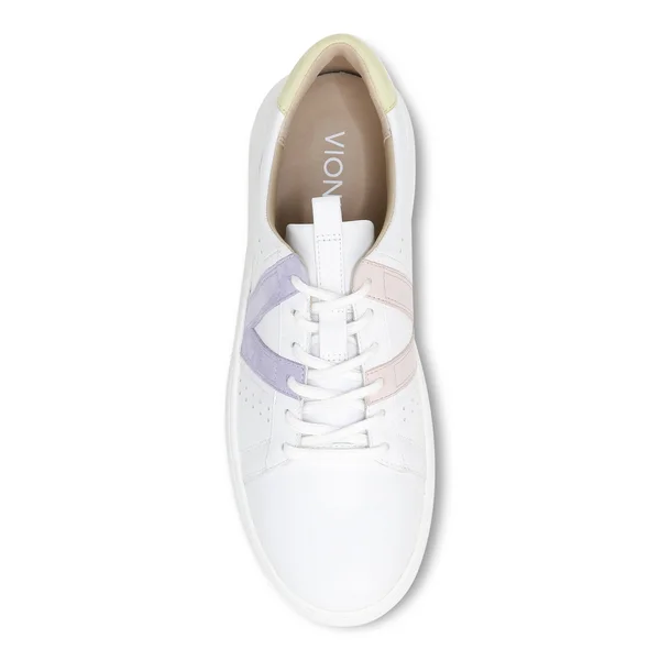 Vionic Simasa Sneaker White Pastel Lilac, 10, M