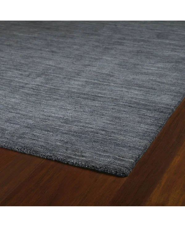 Gabbeh Hand-Tufted Charcoal Rug (3& x 5&)
