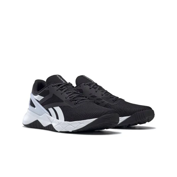 Men's Reebok Nanoflex TR Running Shoe - Black/White - Size 8.5
