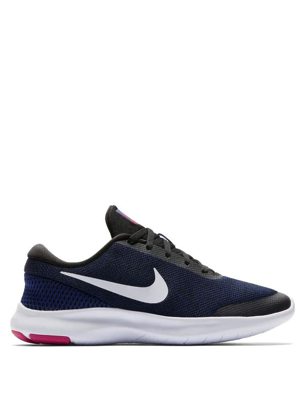 Nike Women's Flex Experience RN 7 Running Shoes Black/White/Royal 6